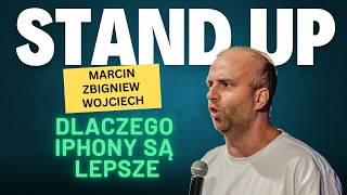 Dlaczego Iphony są lepsze? Marcin Zbigniew Wojciech 2024 #standup #apple  #iphone #iphone16