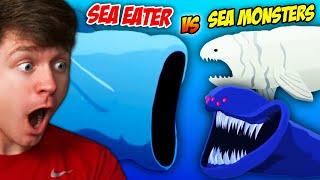 Reacting to SEA EATER vs GIANT SEA MONSTERS!