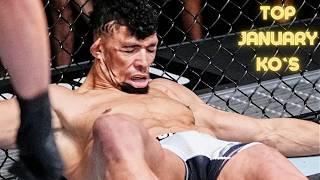 Top 50 Brutal Knockouts January 2025 #1 (MMA•Muay Thai•Boxing•Kickboxing)