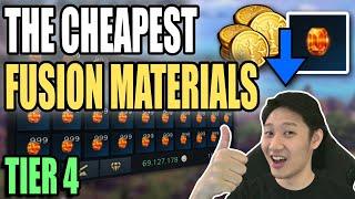 How to Get the Cheapest Fusion Materials in Tier 4 | NEW Profit Calculator