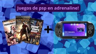 Instalar juegos en Adrenaline [PSVITA]