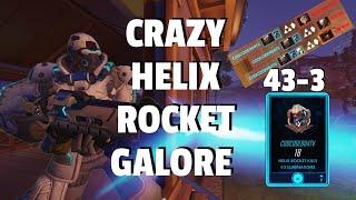 Crazy Helix Rocket Galore!!! 43-3 (INTENSE MATCH)