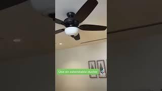 Tips for Cleaning Your Ceiling Fan!