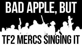 Bad Apple!! But TF2 mercs singing it (AI COVER) | anim by @epsxe160