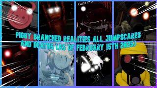 Piggy: Branched Realities ALL JUMPSCARES AND DEATHS (As of Feb. 15th, 2025)