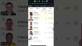 GJ-W VS UP-W GL TEAM | GJ-W VS UP-W DREAM11 TEAM PREDICTION | TATA WPL #t20 #wpl #dream11prediction