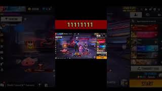 INDIA MOST RARE ID  11111111  GARENA MODERATOR GARENA FREE FIRE ll #shorts #11111111 #youtubeshorts