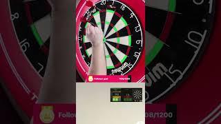 76 checkout. not planned but it worked out perfectly #targetdarts #darts #tiktokvideo #TikToklive