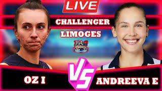 LIVE: Oz I vs Andreeva E • Challenger Women Singles Limoges #ChallengerWomen #Oz #Andreeva #Limoge