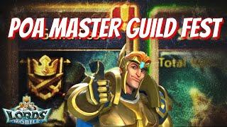 POA Master Guild Fest Rewards! - Lords Mobile