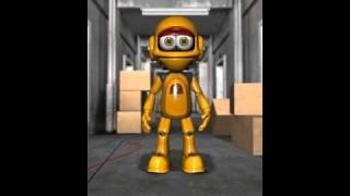 Talking Roby the Robot singing my name is by eminem