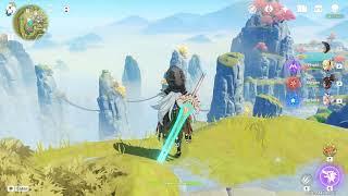 Genshin Impact - Liyue Crystal Ore Route
