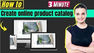 How to create online product catalog 2024 | Online Catalog Maker