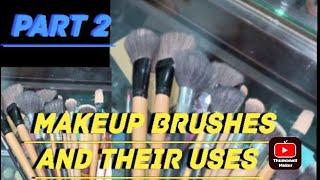 Makeup Brushes | Their Usage | Complete Guide | Part 2 | Misha Beauty Salon