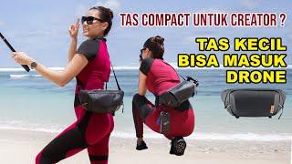 TAS KECIL INI BISA MUAT DRONE KAMERA LENSA POWERBANK SEKALIGUS ! (Pgytech Sling bag Onego Solo 3L)