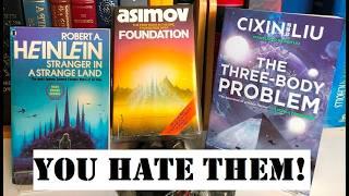 Your Top 5 Most OVERRATED SCIENCE FICTION WRITERS- I respond to your comments #sciencefictionbooks