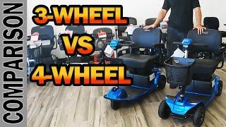 3 Wheel VS 4 Wheel Mobility Scooters - What's The Difference?