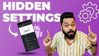 9 Hidden Android Settings You MUST Know In 2021  Make Your Smartphone Fast & Secure