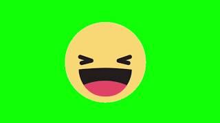 ️GREEN SCREEN EFFECTS: happy emoji