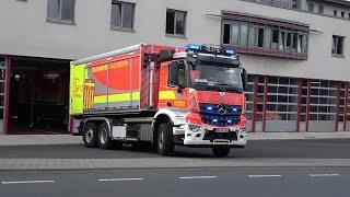 HLF 20 + WLF 26 AB-Gefahrgut Feuerwehr Paderborn Wache Süd