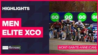 Mont-Sainte-Anne - Men Elite XCO Highlights | 2024 WHOOP UCI Mountain Bike World Cup