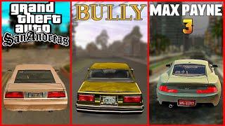 Evolution of Driving in Rockstar Games 1997 - 2024