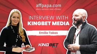 Interview with Emilio Takas — KingBet Media | AffPapa