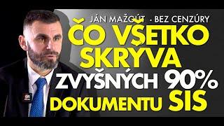 Ján Mažgút: Dokument SIS a pokusy zvrhnúť vládu