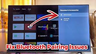 Smart TV Bluetooth Pairing Problem - How to Fix Bluetooth Connection Issues