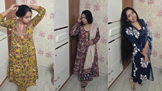 Summer wardrobe Refresh | Comfortable Cotton Kurti sets | Amazon Haul Tried Kalamkari Sets