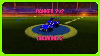 Rocket League 2v2 Gameplay (Diamond 2)