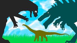 Godzilla vs Diplodocus vs Zilla - Godzilla Cartoon