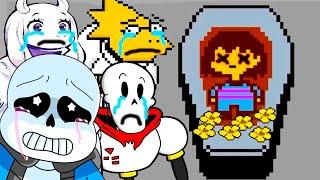 П0ХОРОНЫ ФРИСК В UNDERTALE ! - Что будет, если отдать душу? [Андертейл]