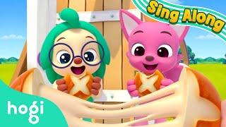 Hot Cheese Buns | Sing Along with Pinkfong & Hogi | Nursery Rhymes | Hogi Kids Songs