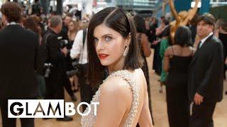 Alexandra Daddario GLAMBOT: BTS at 2022 Emmys | E! Insider