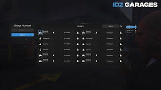 [SHOWCASE] IDZ-Garages - Advanced garages system for FiveM