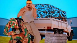  ВОЕННЫЙ КОНВОЙ и ПЕРЕСТРЕЛКА с VAGOS в GTA SAMP на Trinity RPG