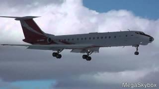 Tupolev Tu-134A-3 RA-65550 Meridian (Rus) landing at Moscow-Vnukovo (VKO/UUWW)