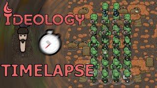 RimWorld Timelapse: Gloom - 10 Rimyear Colony - Treehugging Drug Addicts