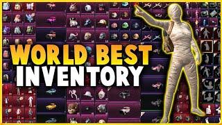 PUBG MOBILE LITE WORLD MOST EXPENSIVE & NUMBER 1 INVENTORY || PUBG LITE SBSE ACHHI OR BDI INVENTORY