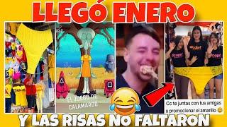 LLEGÓ ENERO 2025 Y LAS RISAS NO FALTAN 🟡 HUMOR VIRAL DE AÑO NUEVO CON LOS MEJORES VIDEOS GRACIOSOS