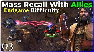 What An INCREDIBLE Ending! - StarCraft: Mass Recall With Allies pt3