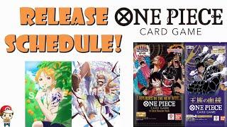 The Complete One Piece TCG Buyer's Guide - Full Release Schedule! HUGE Update! (One Piece TCG News)