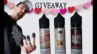 GIVEAWAY |  Valentinstag | Flavour Smoke | Marillenknödel, Strawberry Vanille, Sweet Grape Sure