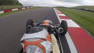 Formula Junior Donington Historic Lap Record - Cameron Jackson Onboard 2019