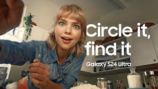 Galaxy S24 Ultra: Circle to Search - Circle it, find it | Samsung