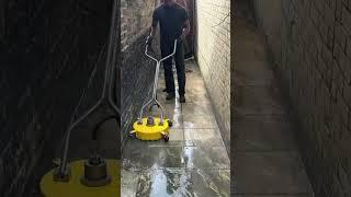 Watch as we clean this satisfying garden patio #satisfying #housecleaning #powerwashing