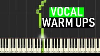  VOCAL WARM UPS #3 Minor Harmonic Scales 14 mins - By Soulphonic 