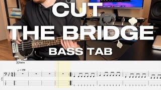 Linkin Park - Cut The Bridge // Bass Cover // Play Along Tabs and Notation