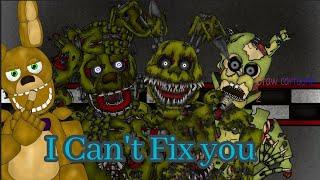 FNAF: Song: "I Can't Fix You" || в рисуем мультфильмы 2 || моя анимация.